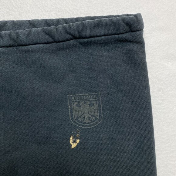 Kanye West Ye Vultures Merch Sweatpants Mens 3 Black Drawstring - Picture 2 of 10